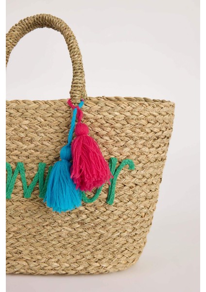 Kadın Hasır Omuz Çantası E1505AXNS fırsatları