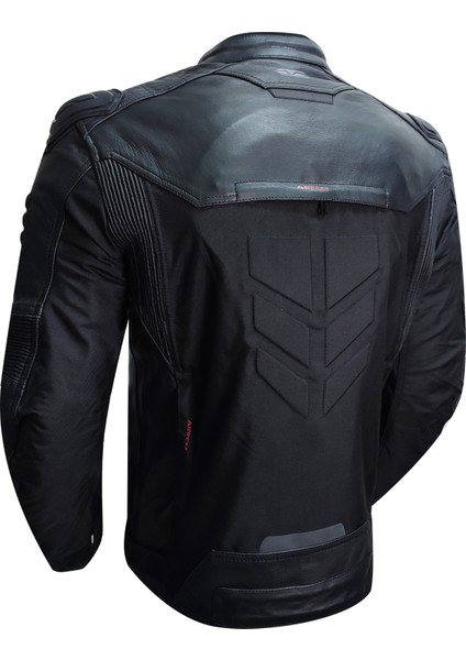 Falcon Leather 4 Mevsim Motosiklet Montu