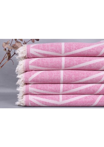 Peştemal Fuşya Banyo Peştemali 100X175 cm Pamuk Peştemal Fouta Peştemal fiyatları