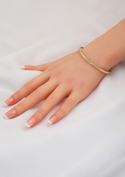 Taşsız Sarı Altın 14 Ayar Kelepçe Bileklik fiyatları