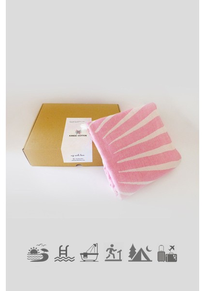 Pembe Güneş Desen Peştamal fiyatları
