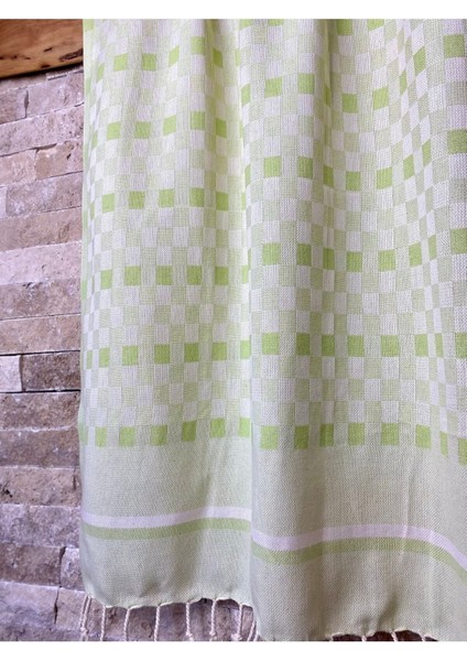 Organik Pamuk Mint Yeşili Hamam Sauna Plaj Peştemali 90X190 fırsatları