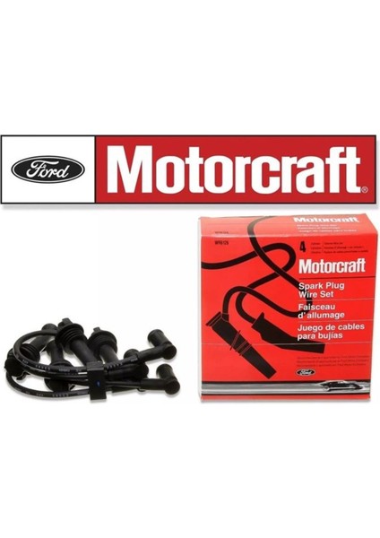 Buji Kablosu Takımı Focus Fıesta Mondeo-C-Max Benzinli Uyumlu (Motorcraft)Ford