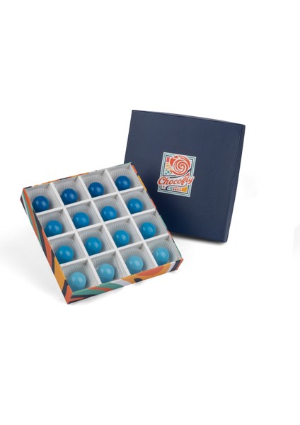 Chocofly Artisan Series 16'lı El Yapımı Belçika Çikolatası (Balkabağı-Lime-Satsuma-Çilek)