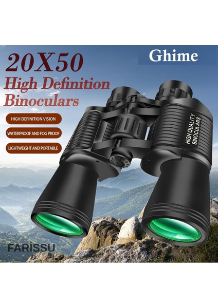 KL65 20X50 Hd Dürbün | Geniş Görüş Açısı, Yüksek Büyütme Kapasitesi