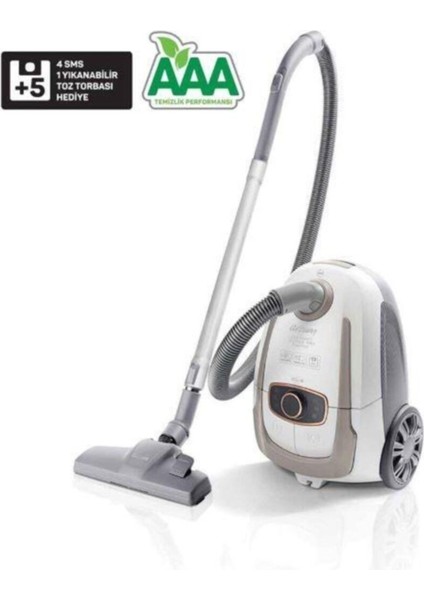 AR4002 Cleanart Silence Pro Energy 800W Toz Torbalı Elektrikli Süpürge Inci