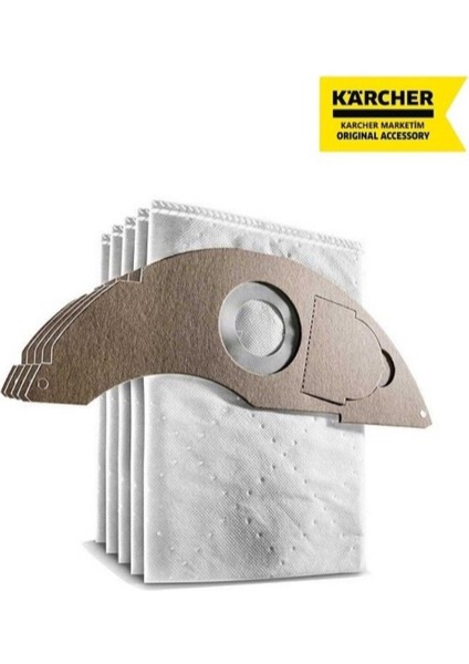 Nt 22/1 Elektrik Süpürge Yün Toz Torbası 5'li Paket