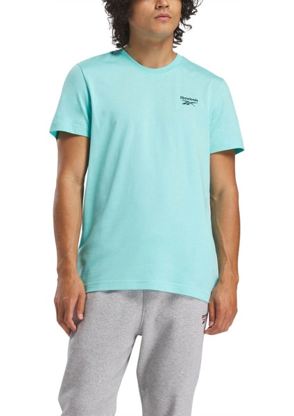 Identıty Small Log Yeşil Erkek Kısa Kol T-Shirt