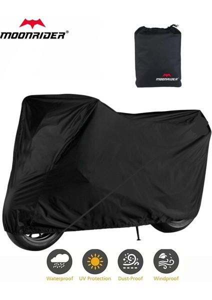 Kawasaki Klr 650 Uyumlu Su Geçirmez Motosiklet Branda Kalın Kumaş Topcase Çanta Uyumlu Branda