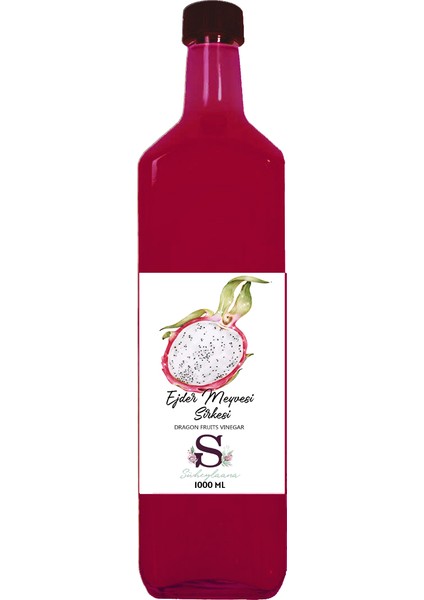 Doğal Ejder Meyvesi Sirkesi 1000 ml