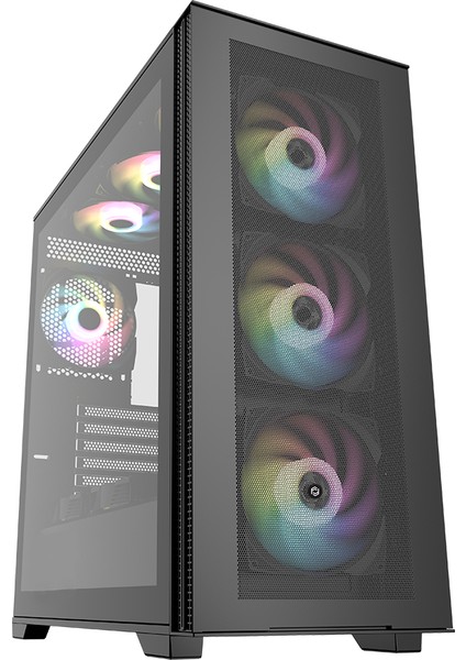 Bigmesh 4X120MM Rgb Fanlı Oyuncu Bilgisayar Kasası