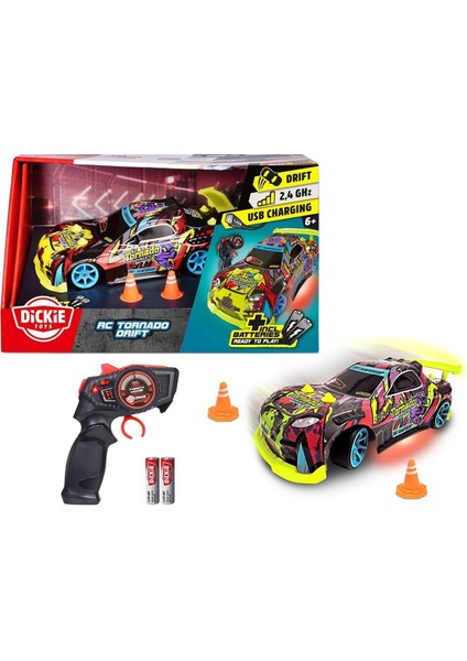 201104007 Kumandalı Tornado Drift Araba -Dickietoys