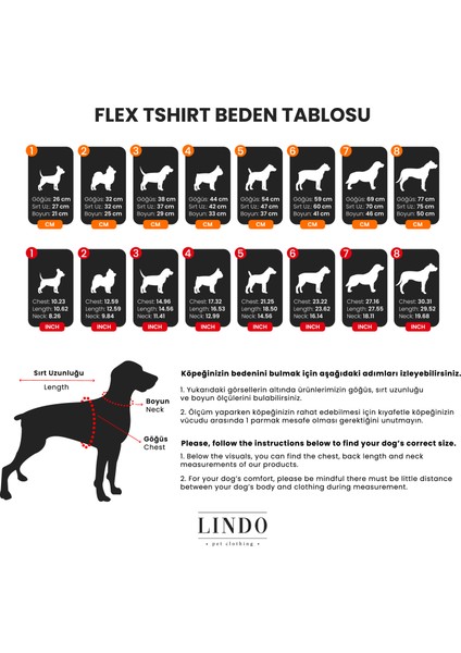 Flex Gingerman Küçük, Orta ve Büyük Irk Köpek Tshirt