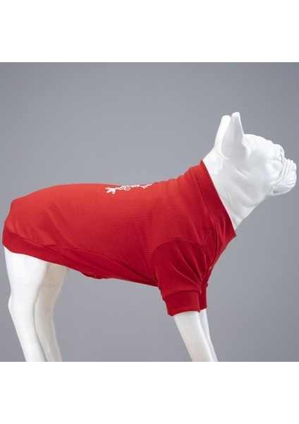 Flex Merry Christmas Küçük, Orta ve Büyük Irk Köpek Tshirt