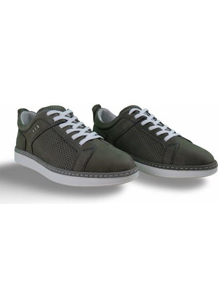Z00P Erkek Hakiki Deri Casual Sneaker