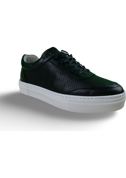 Z00P Erkek Hakiki Deri Casual Sneaker