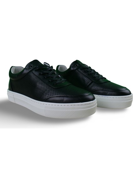 Z00P Erkek Hakiki Deri Casual Sneaker