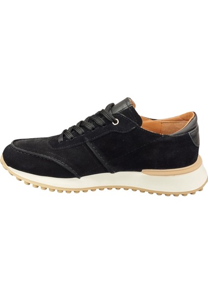 061005m Iç Dış Nubuk Deri Ortopedik Erkek Günlük Casual Sneaker Ayakkabı