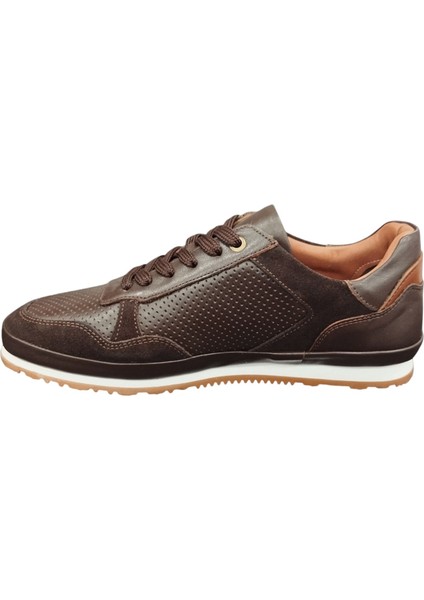 936103m Iç Dış Dana Derisi Ortopedik Erkek Günlük Casual Sneaker Ayakkabı