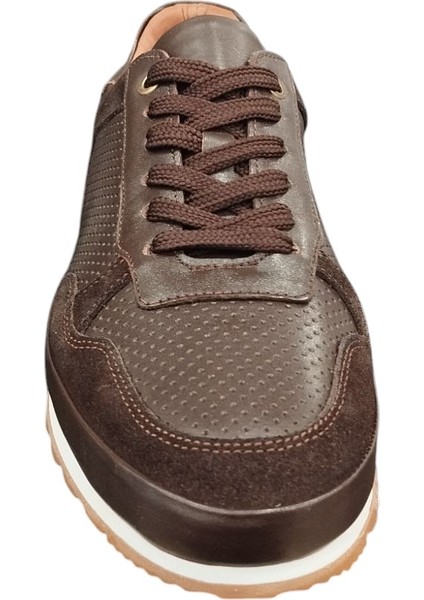 936103m Iç Dış Dana Derisi Ortopedik Erkek Günlük Casual Sneaker Ayakkabı
