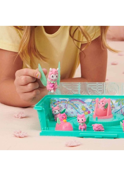 64445 Hatchimals Lama Ailesi Yumurta Kartonu