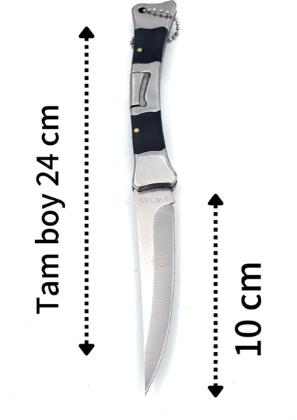 Kamp Outdoor Swat 335 Çakı 24 cm Kemer Aparatlı Sırttan Kilitli fiyatları
