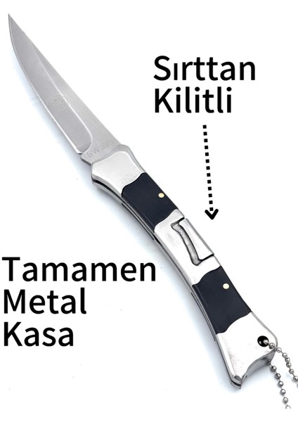 Kamp Outdoor Swat 335 Çakı 24 cm Kemer Aparatlı Sırttan Kilitli fırsatları