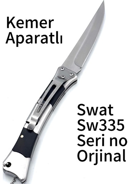 Kamp Outdoor Swat 335 Çakı 24 cm Kemer Aparatlı Sırttan Kilitli indirimleri