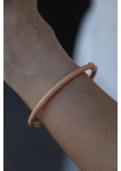 14 Ayar Altın Arpaş Rose Mat Simli Kelepçe fiyatları