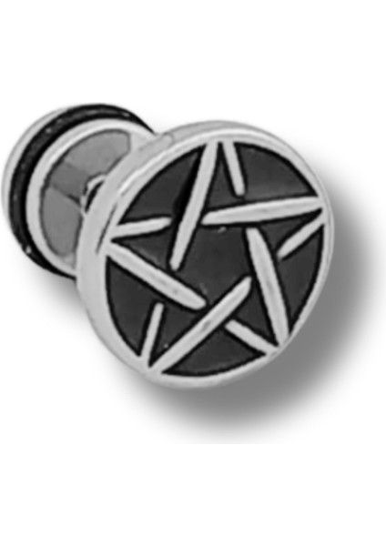 Pentagram Küpe