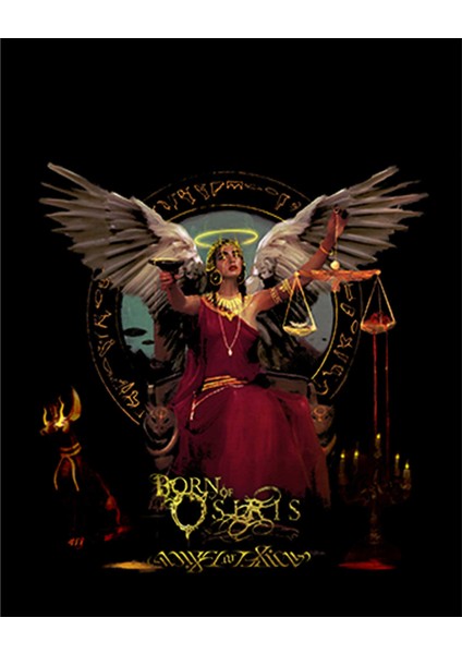 Born Of Osiris Angel Or Alien Büyük Sırt Patch Yama