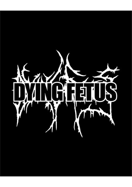 Dying Fetus Logo Büyük Sırt Patch Yama