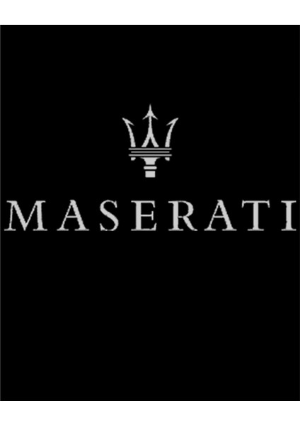 Maserati Logo Büyük Sırt Patch Yama