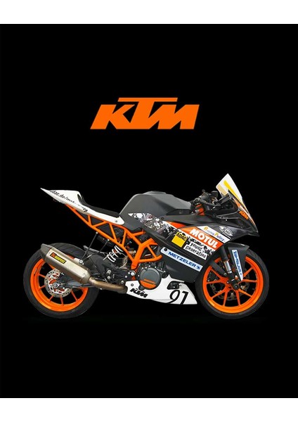 Ktm Rc 390 Büyük Sırt Patch Yama