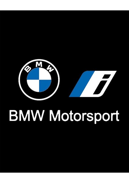 Bmw New Logo Motorsports Büyük Sırt Patch Yama