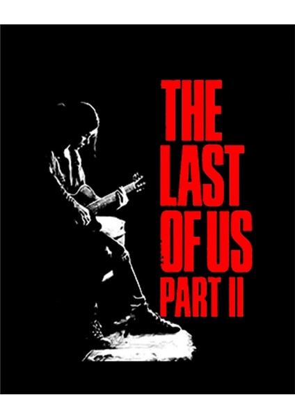 The Last Of Us 2 Ellie Guitar Büyük Sırt Patch Yama