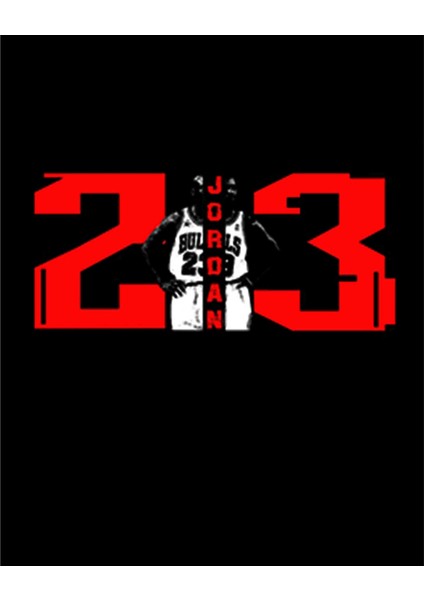 Michael Jordn 23 Büyük Sırt Patch Yama