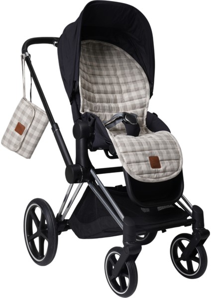 Ultra Hafif, Evrensel Uyumlulukta Bebek Arabası Minderi – OEKO-TEX® Sertifikalı Elyaf Dolgulu fırsatları