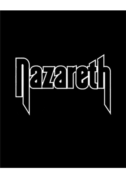Nazareth Logo Büyük Sırt Patch Yama