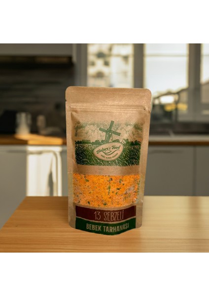 13 Sebzeli Bebek Tarhanası 250 gr Doğal Içerik Bol Sebzeli modelleri