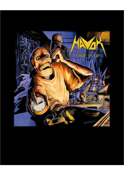 Havok Time Is Up Siyah Büyük Sırt Patch Yama