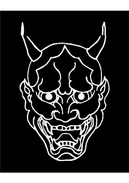 Ghostemane Maske Büyük Sırt Patch Yama
