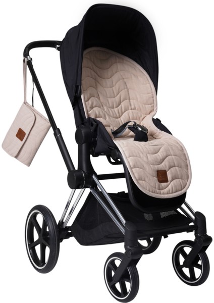 Ultra Hafif, Evrensel Uyumlulukta Bebek Arabası Minderi – OEKO-TEX® Sertifikalı Elyaf Dolgulu fırsatları