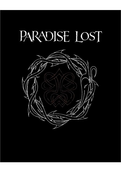 Paradise Lost Logo Siyah Büyük Sırt Patch Yama