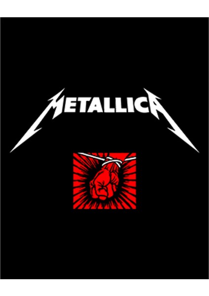 Metallica St. Anger Siyah Büyük Sırt Patch Yama