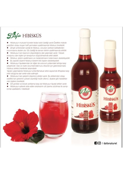 Hibiskus Suyu 750 ml