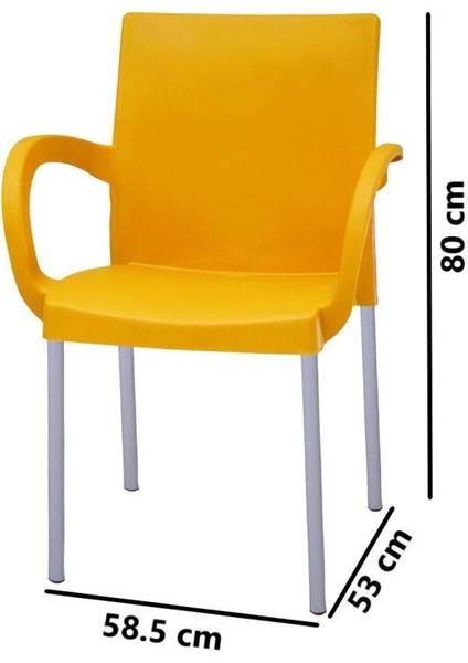 MT-CF880 Mare Plastik Bahçe Balkon Koltuk Sandalye 4'lü Set fiyatları