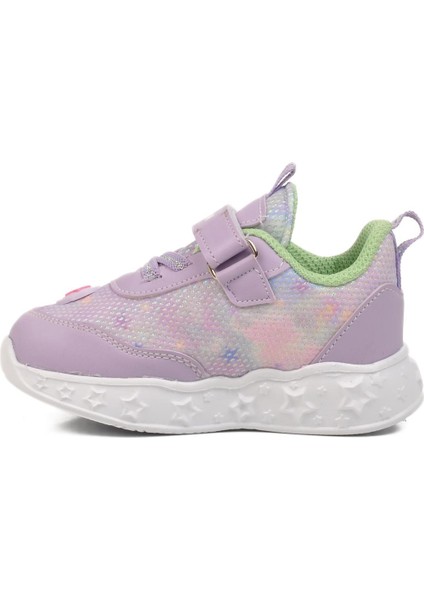 Beyaz Mavi Cırtlı Işıklı Hafif Çocuk Spor Ayakkabı B fiyatları