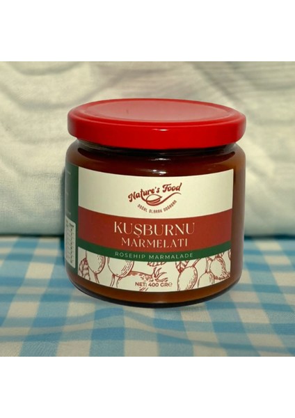 Kuşburnu Marmelatı Şekersiz 400 gr