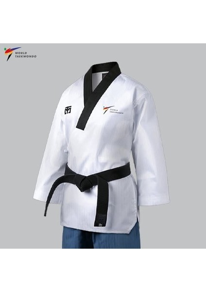 Mooto Siyah Yaka Wt Taekwondo Elbisesi 180